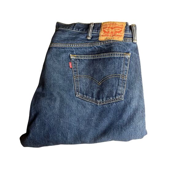 Vintage Levi's 501 Jeans - Big & Tall Fit -50x34-46x34 - Picture 1 of 7